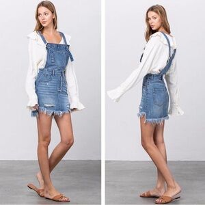 Insane Gene Blue Denim Mini Dress